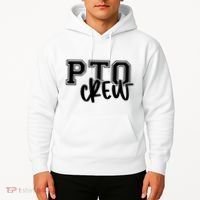 Pto Crew Parent Teacher Organization Hoodie thumb 2