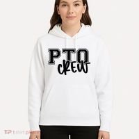 Pto Crew Parent Teacher Organization Hoodie thumb 5