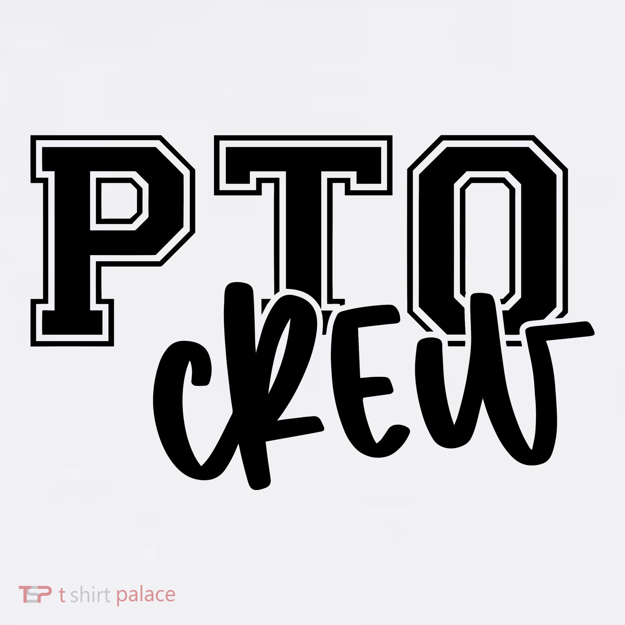 Pto Crew Parent Teacher Organization Hoodie