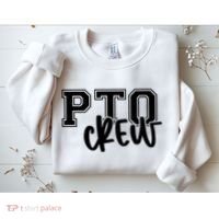 Pto Crew Parent Teacher Organization Sweatshirt thumb 2