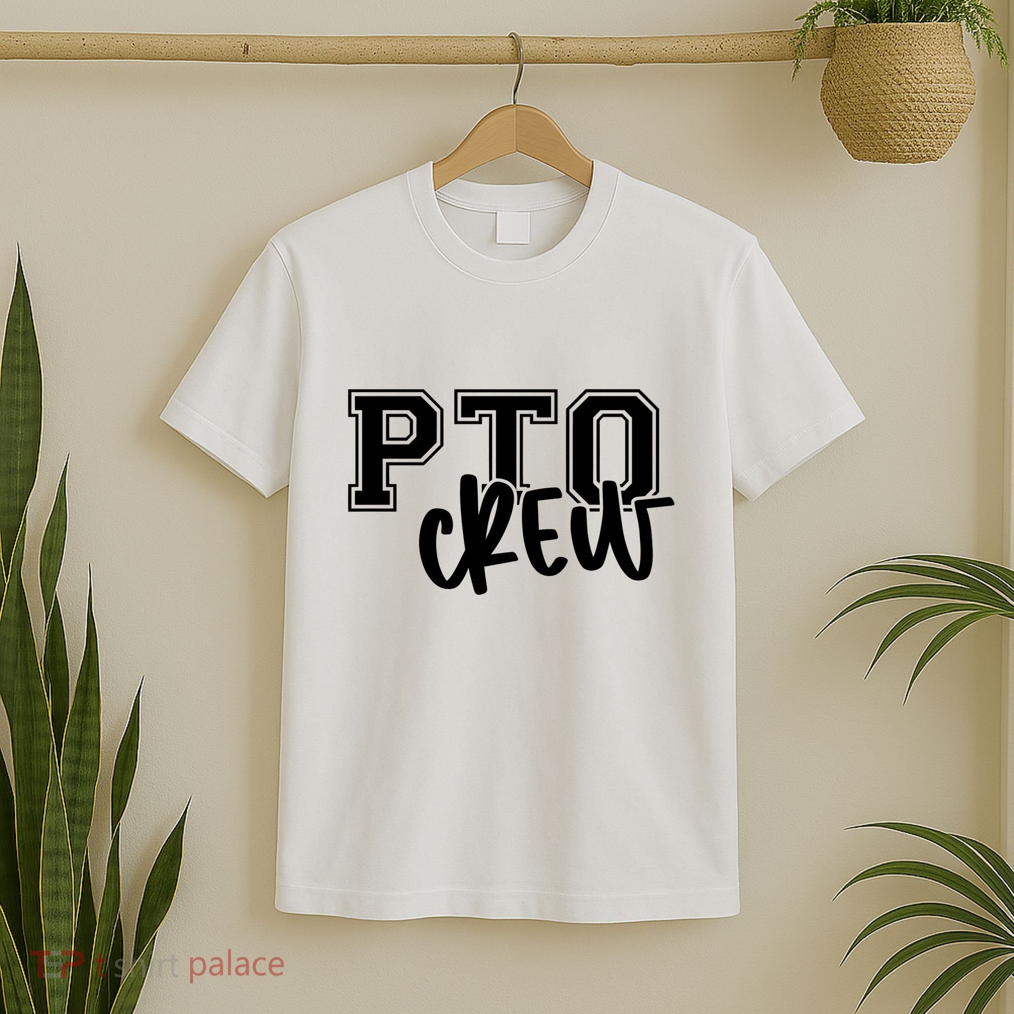 Pto Crew Parent Teacher Organization T-Shirt