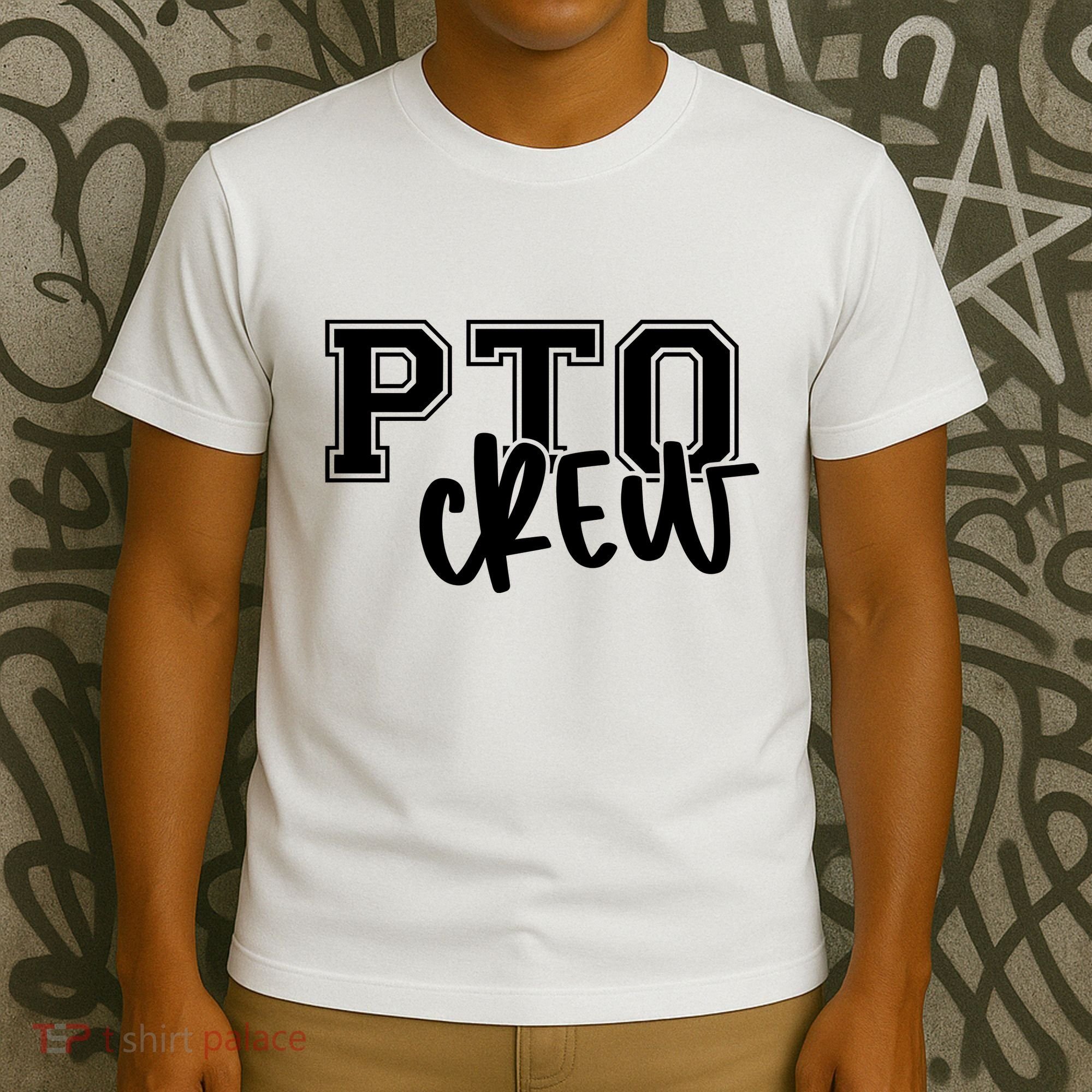 Pto Crew Parent Teacher Organization T-Shirt