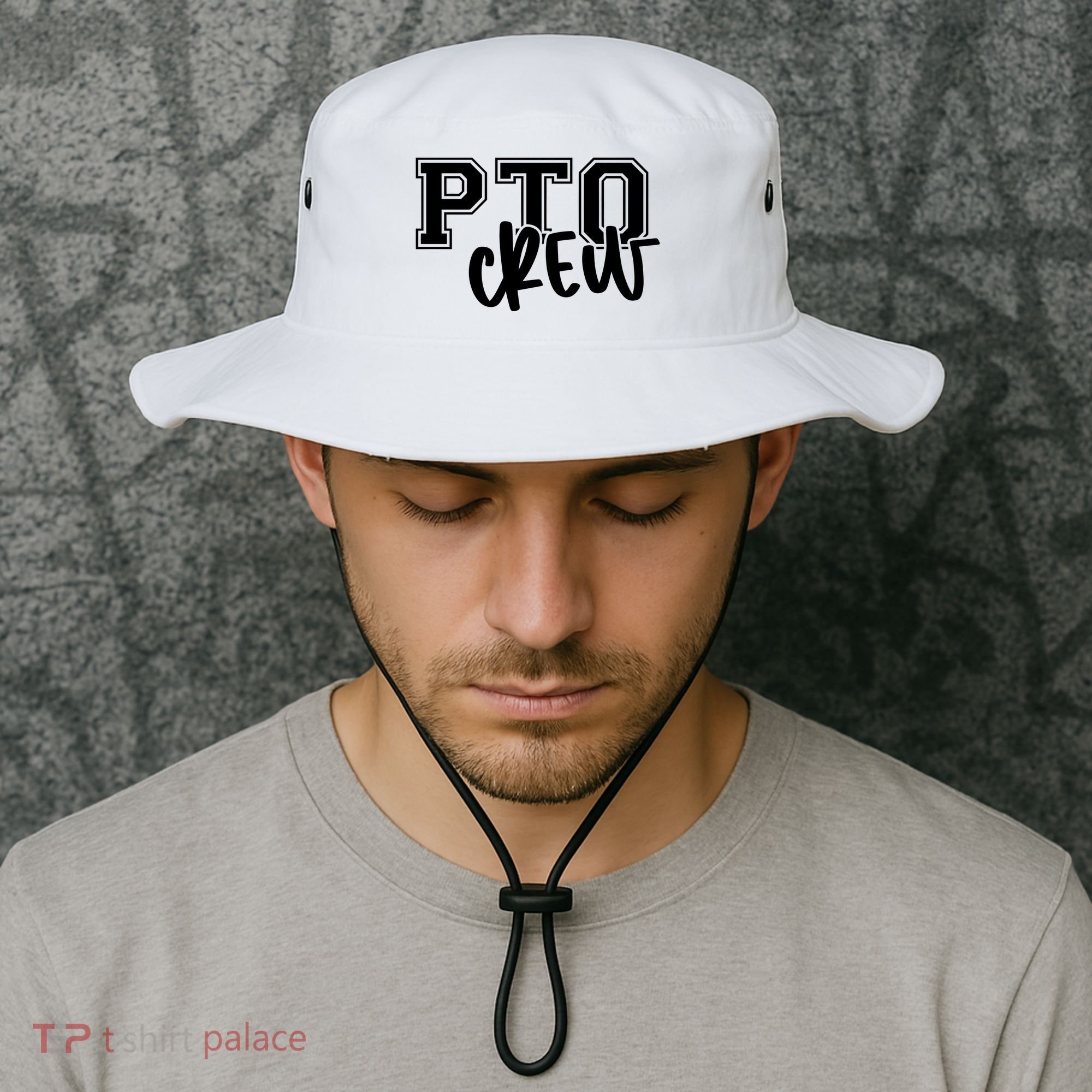Pto Crew Parent Teacher Organization Bucket Hat