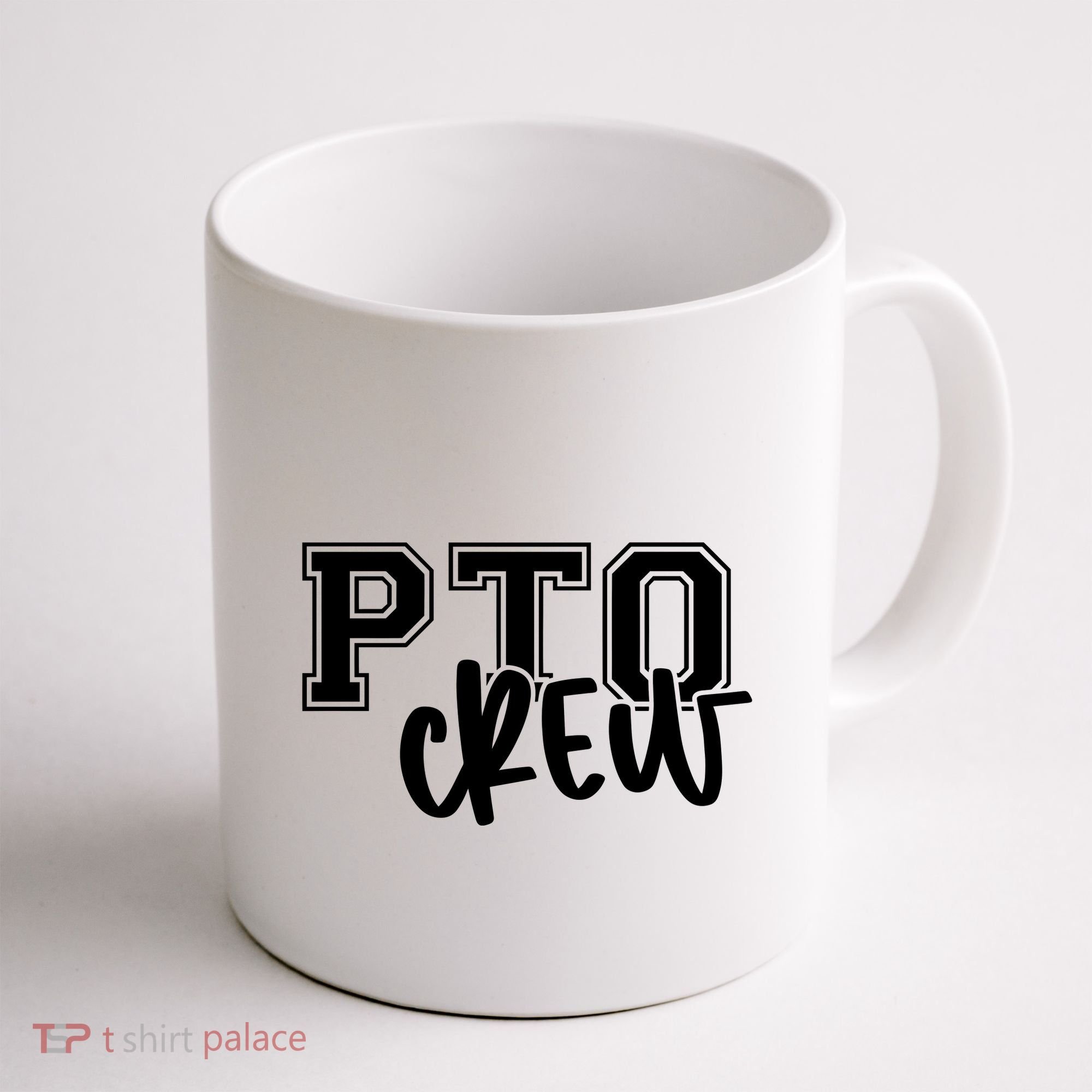 Pto Crew Parent Teacher Organization Coffee Mug