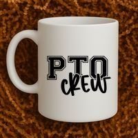 Pto Crew Parent Teacher Organization Coffee Mug thumb 2
