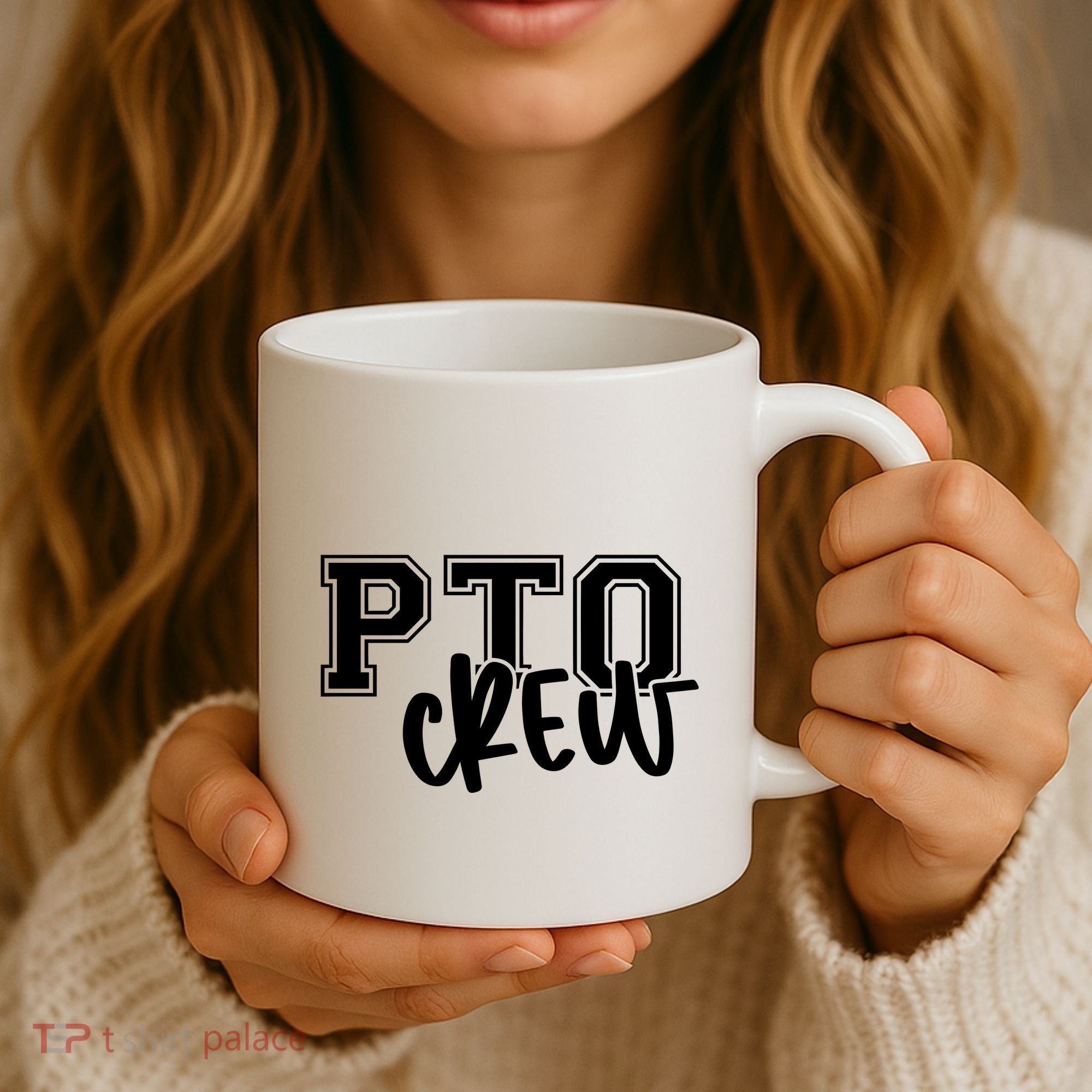 Pto Crew Parent Teacher Organization Coffee Mug
