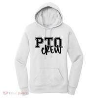 Pto Crew Parent Teacher Organization Women's Hoodie thumb 0