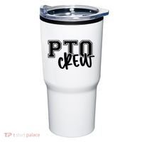 Pto Crew Parent Teacher Organization Tumbler thumb 0