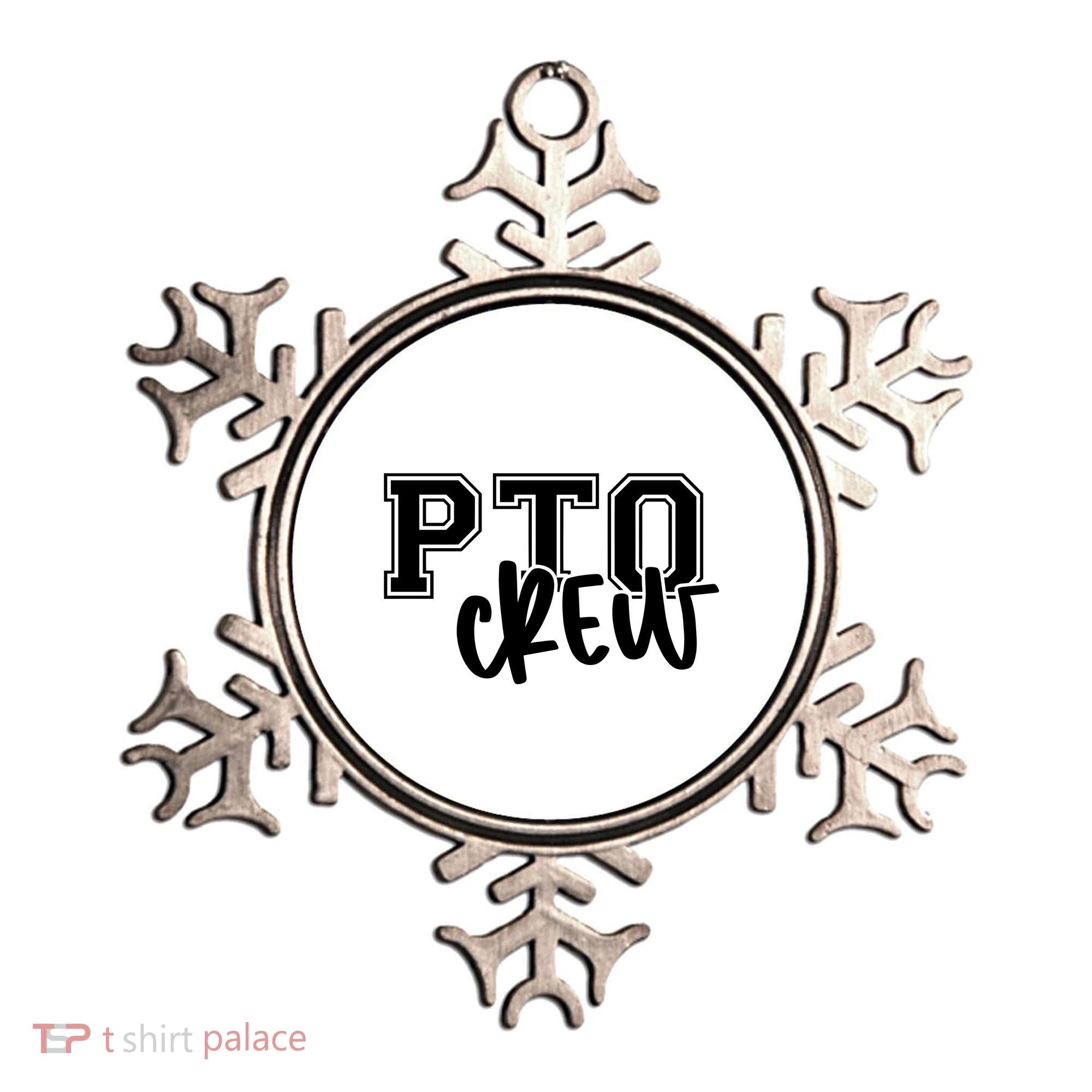 Pto Crew Parent Teacher Organization Ornament