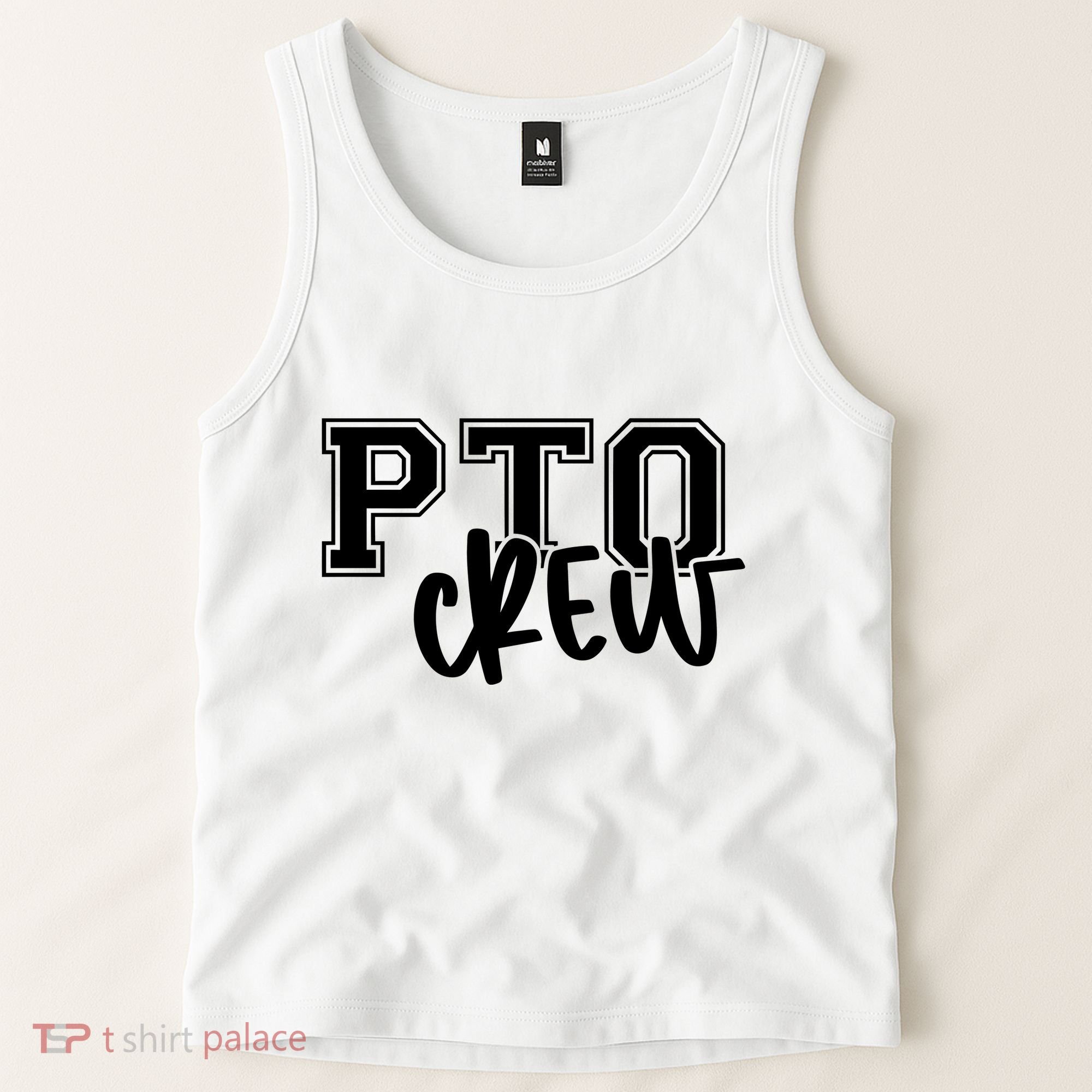 Pto Crew Parent Teacher Organization Tank Top