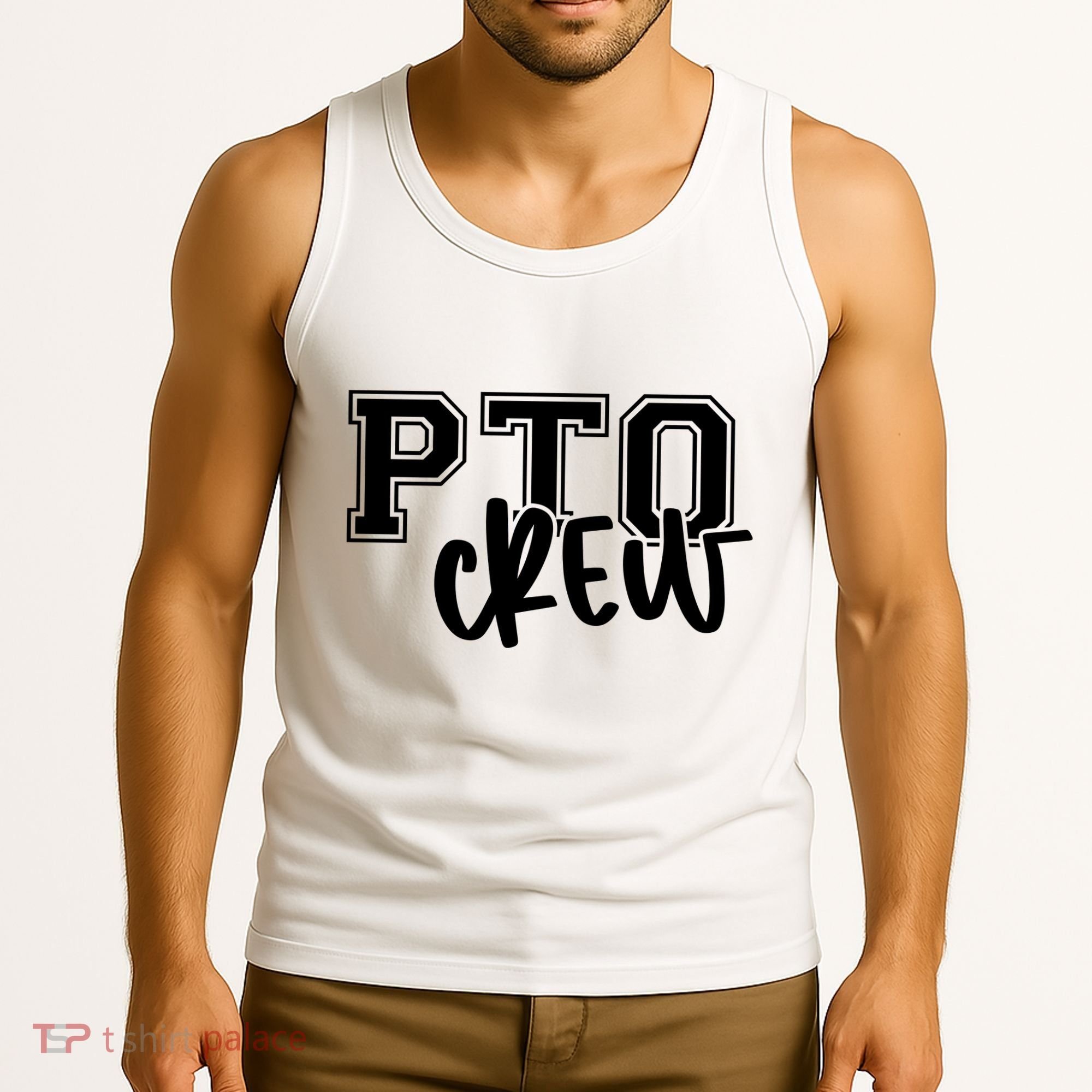 Pto Crew Parent Teacher Organization Tank Top