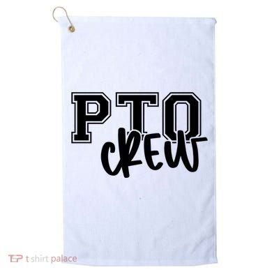 Pto Crew Parent Teacher Organization Golf Towel
