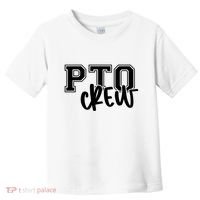Pto Crew Parent Teacher Organization Toddler T-Shirt thumb 0