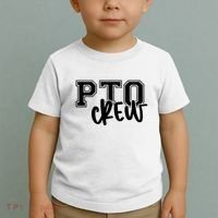 Pto Crew Parent Teacher Organization Toddler T-Shirt thumb 2