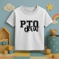 Pto Crew Parent Teacher Organization Toddler T-Shirt thumb 3