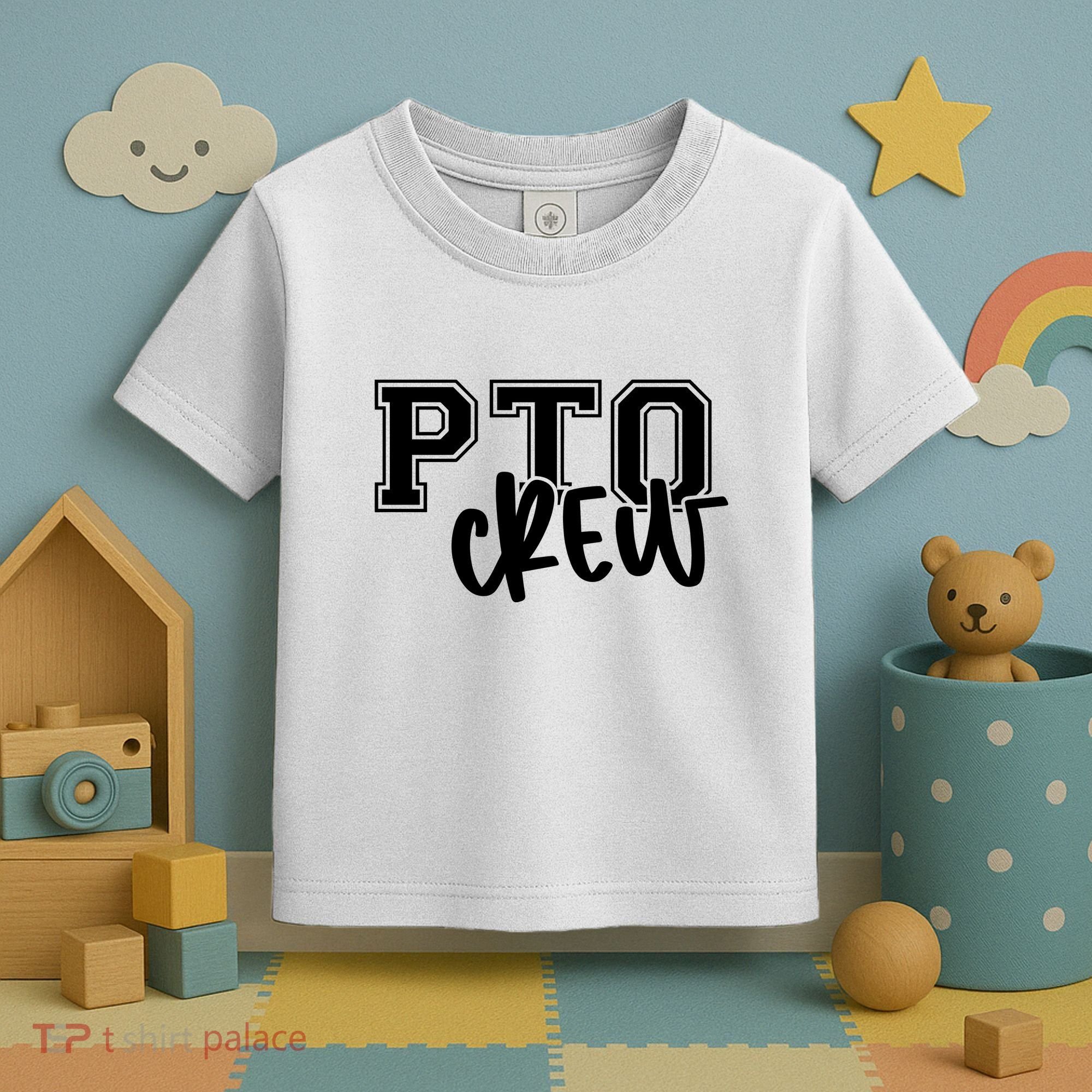 Pto Crew Parent Teacher Organization Toddler T-Shirt