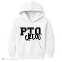 Pto Crew Parent Teacher Organization Kids Hoodie thumb 0
