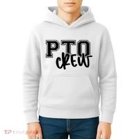 Pto Crew Parent Teacher Organization Kids Hoodie thumb 4
