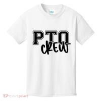 Pto Crew Parent Teacher Organization Kids T-Shirt thumb 0