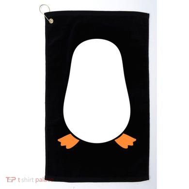 Penguin Costume Golf Towel