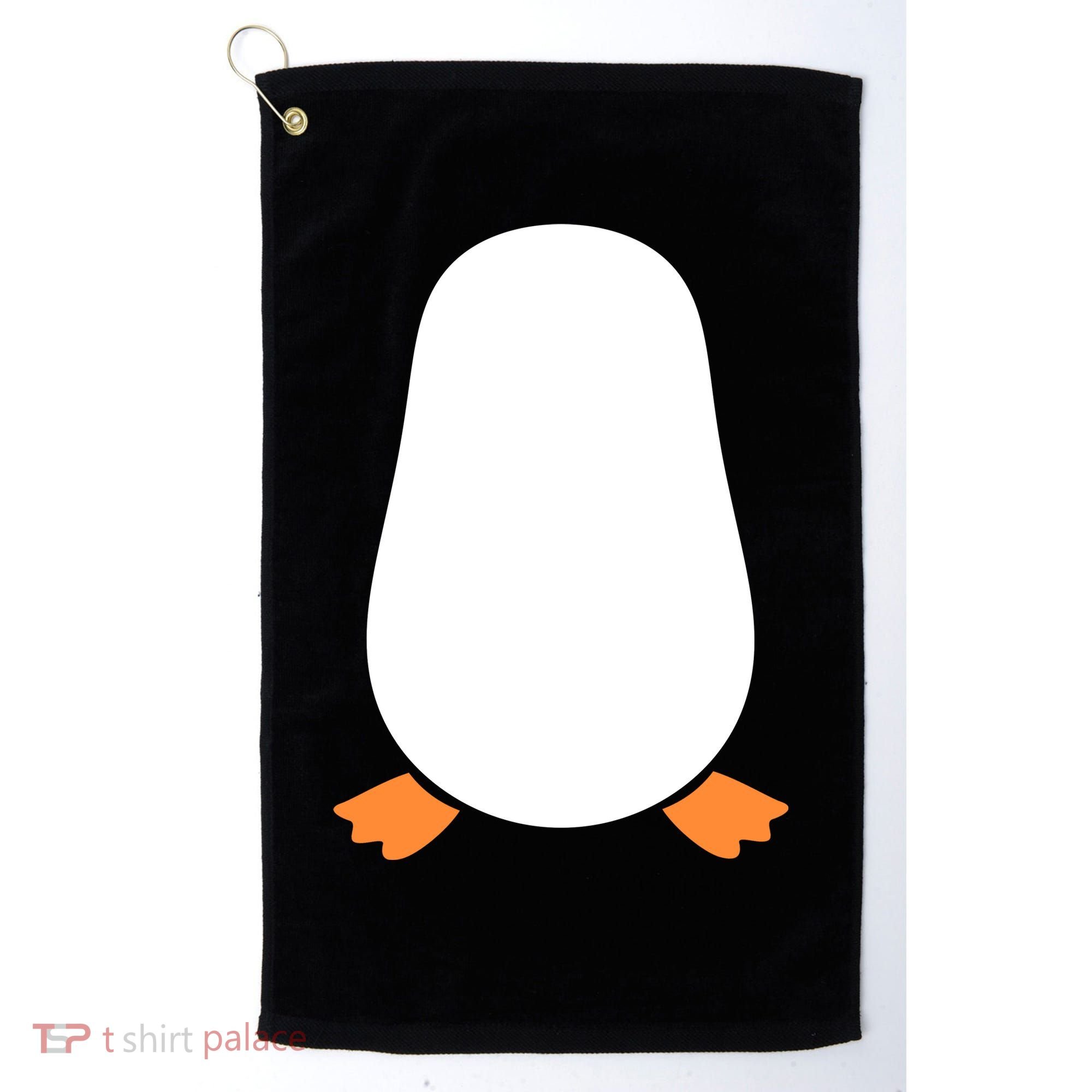 Penguin Costume Golf Towel