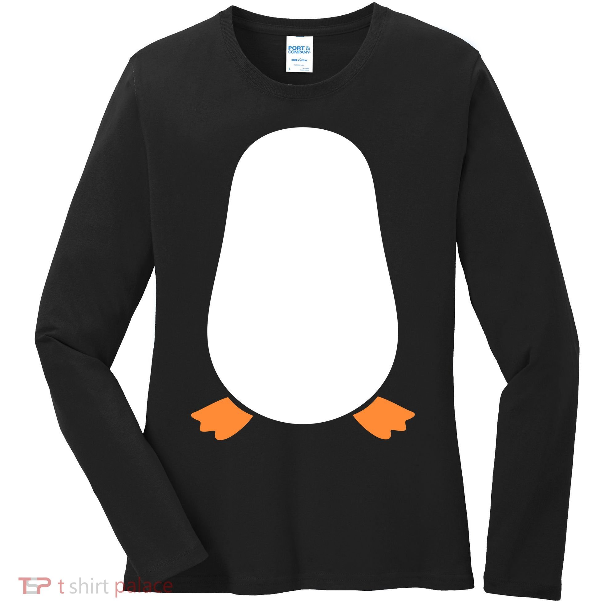 Penguin Costume Women's Long Sleeve Shirt
