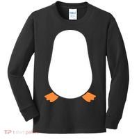 Penguin Costume Kids Long Sleeve Shirt thumb 0