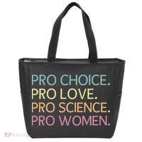 Pro Choice Pro Love Pro Science Pro Women Feminist For Women  Tote Bag thumb 0