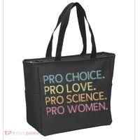 Pro Choice Pro Love Pro Science Pro Women Feminist For Women  Tote Bag thumb 2