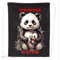Panda Cute Drawstring Bag thumb 0