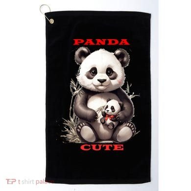 Panda Cute Golf Towel