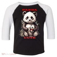 Panda Cute Toddler Fine Jersey T-Shirt thumb 0