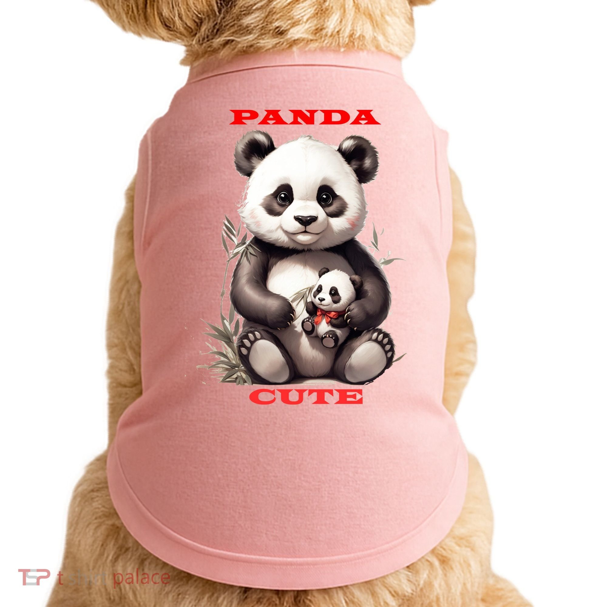 Panda Cute Doggie Tank