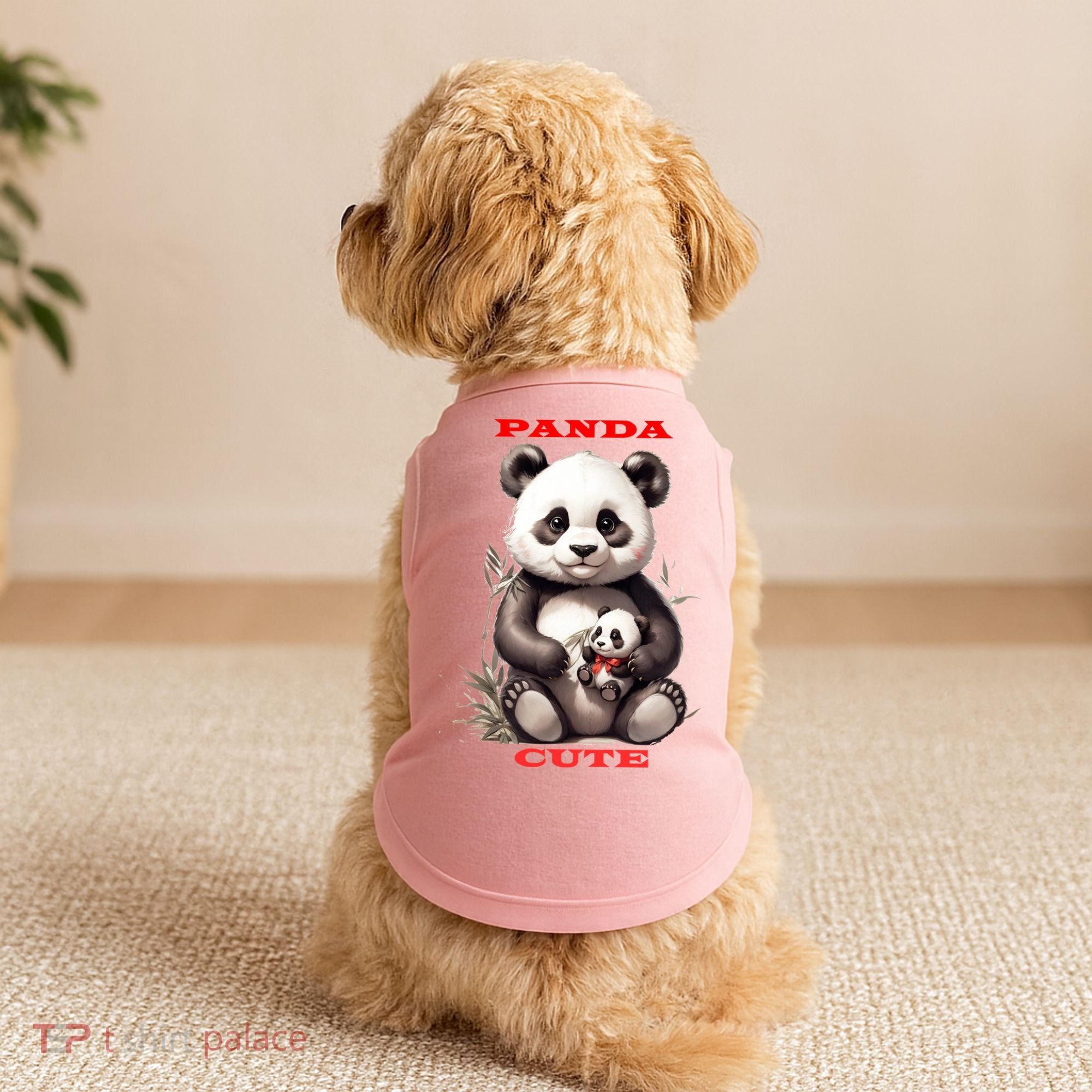 Panda Cute Doggie Tank