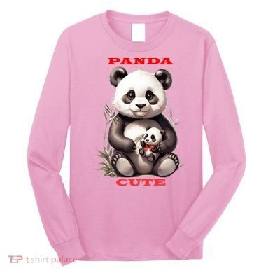 Panda Cute Long Sleeve Shirt