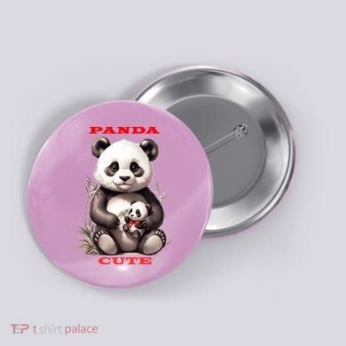 Panda Cute Button