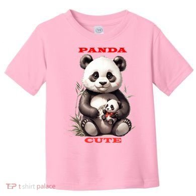 Panda Cute Toddler T-Shirt