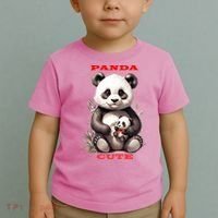 Panda Cute Toddler T-Shirt thumb 2