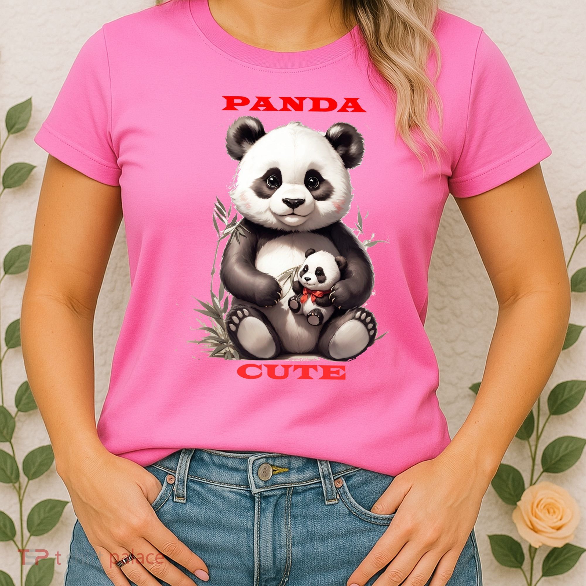 Panda Cute Women's T-Shirt