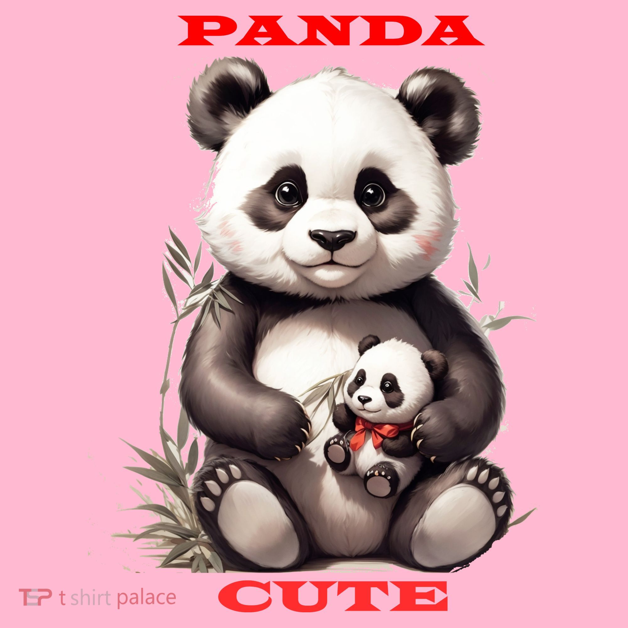 Panda Cute Kids T-Shirt