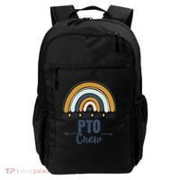Pto Crew Parent School Volunteer Board Mom Parent Teacher Gift Backpack thumb 0
