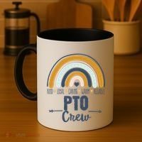 Pto Crew Parent School Volunteer Board Mom Parent Teacher Gift Coffee Mug thumb 4