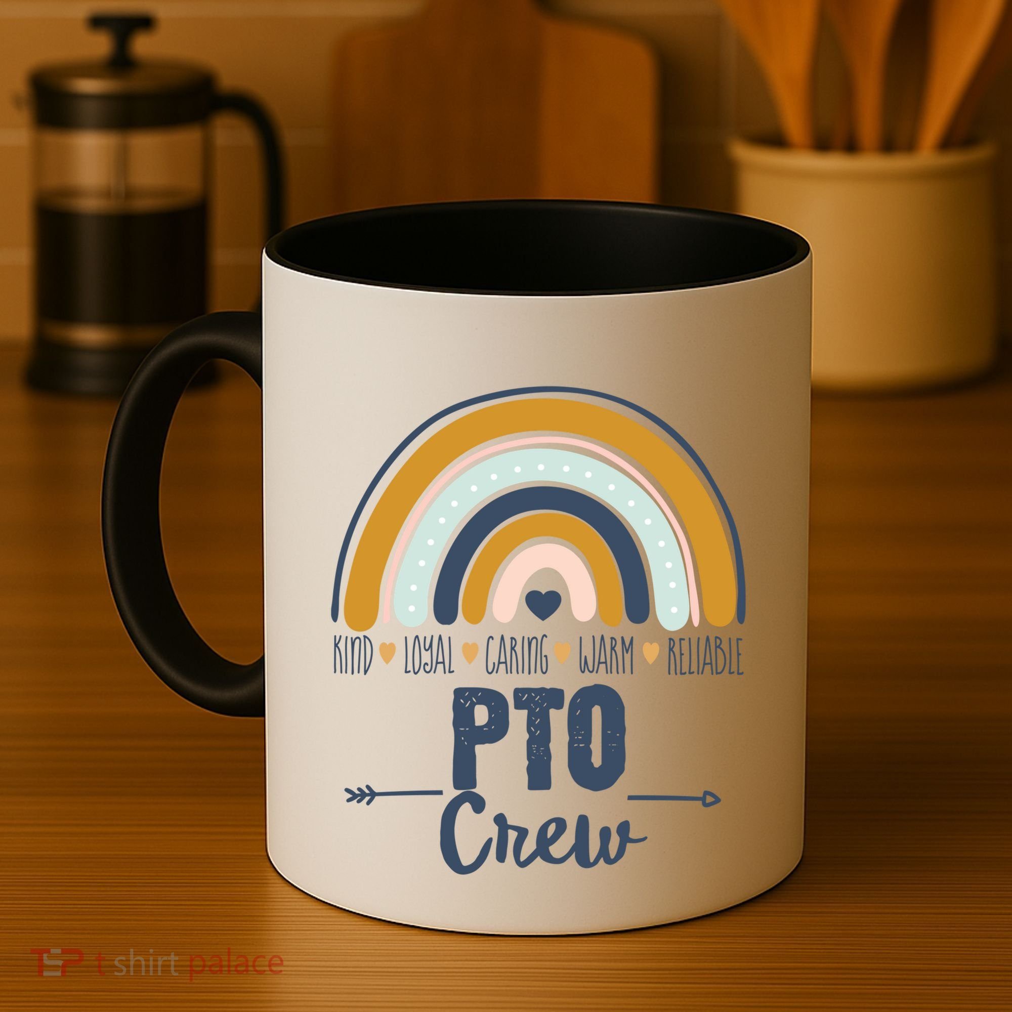 Pto Crew Parent School Volunteer Board Mom Parent Teacher Gift Coffee Mug