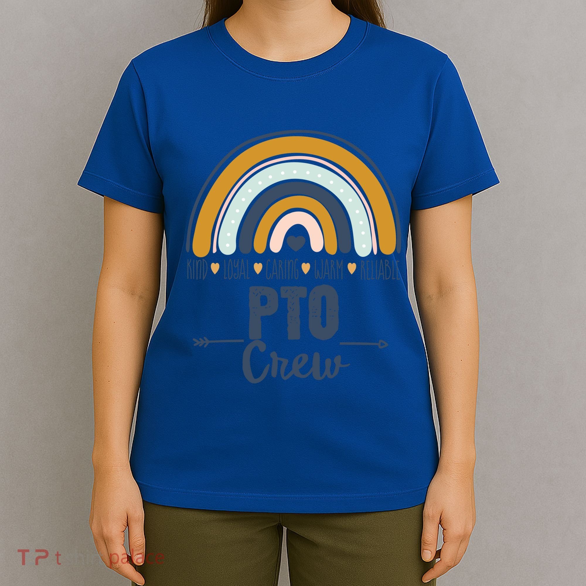 Pto Crew Parent School Volunteer Board Mom Parent Teacher Gift T-Shirt