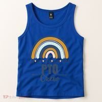 Pto Crew Parent School Volunteer Board Mom Parent Teacher Gift Tank Top thumb 2