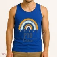 Pto Crew Parent School Volunteer Board Mom Parent Teacher Gift Tank Top thumb 3