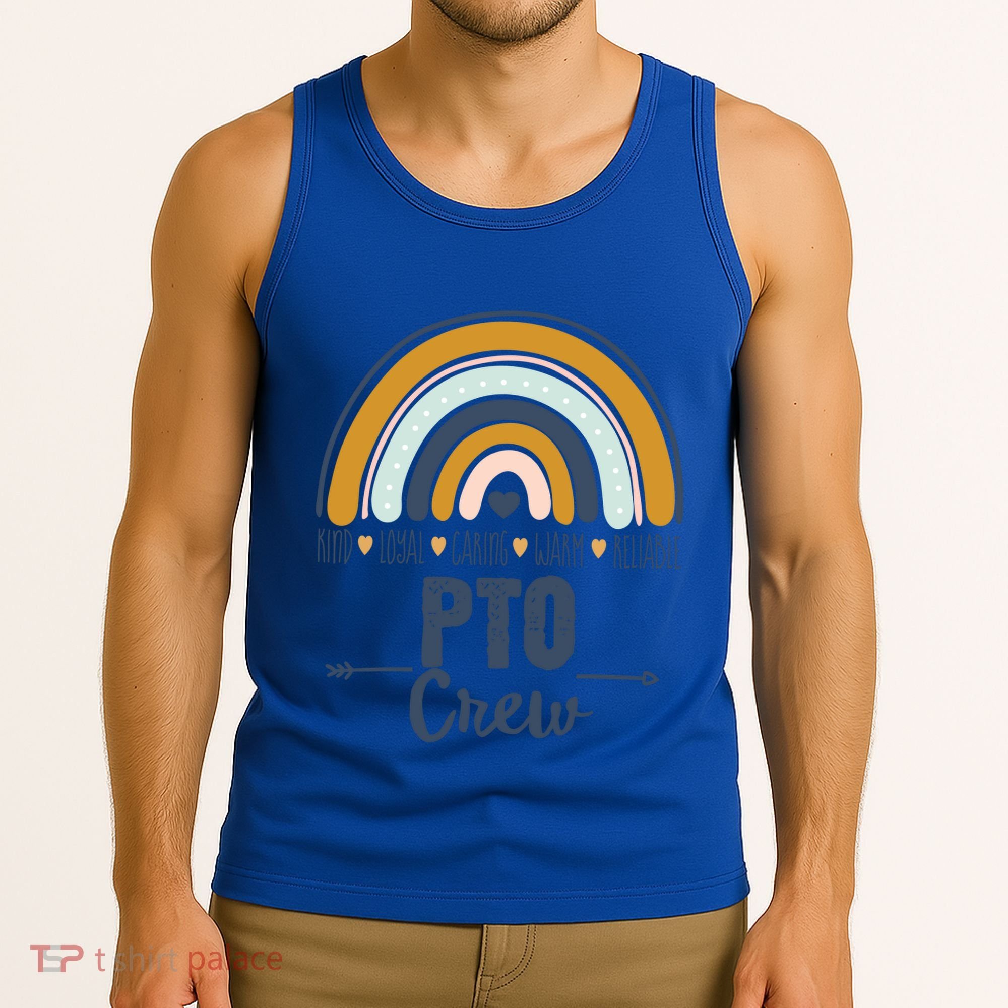 Pto Crew Parent School Volunteer Board Mom Parent Teacher Gift Tank Top