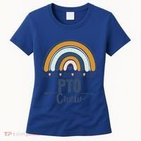 Pto Crew Parent School Volunteer Board Mom Parent Teacher Gift Women's T-Shirt thumb 0