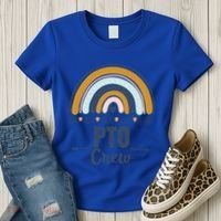 Pto Crew Parent School Volunteer Board Mom Parent Teacher Gift Women's T-Shirt thumb 3