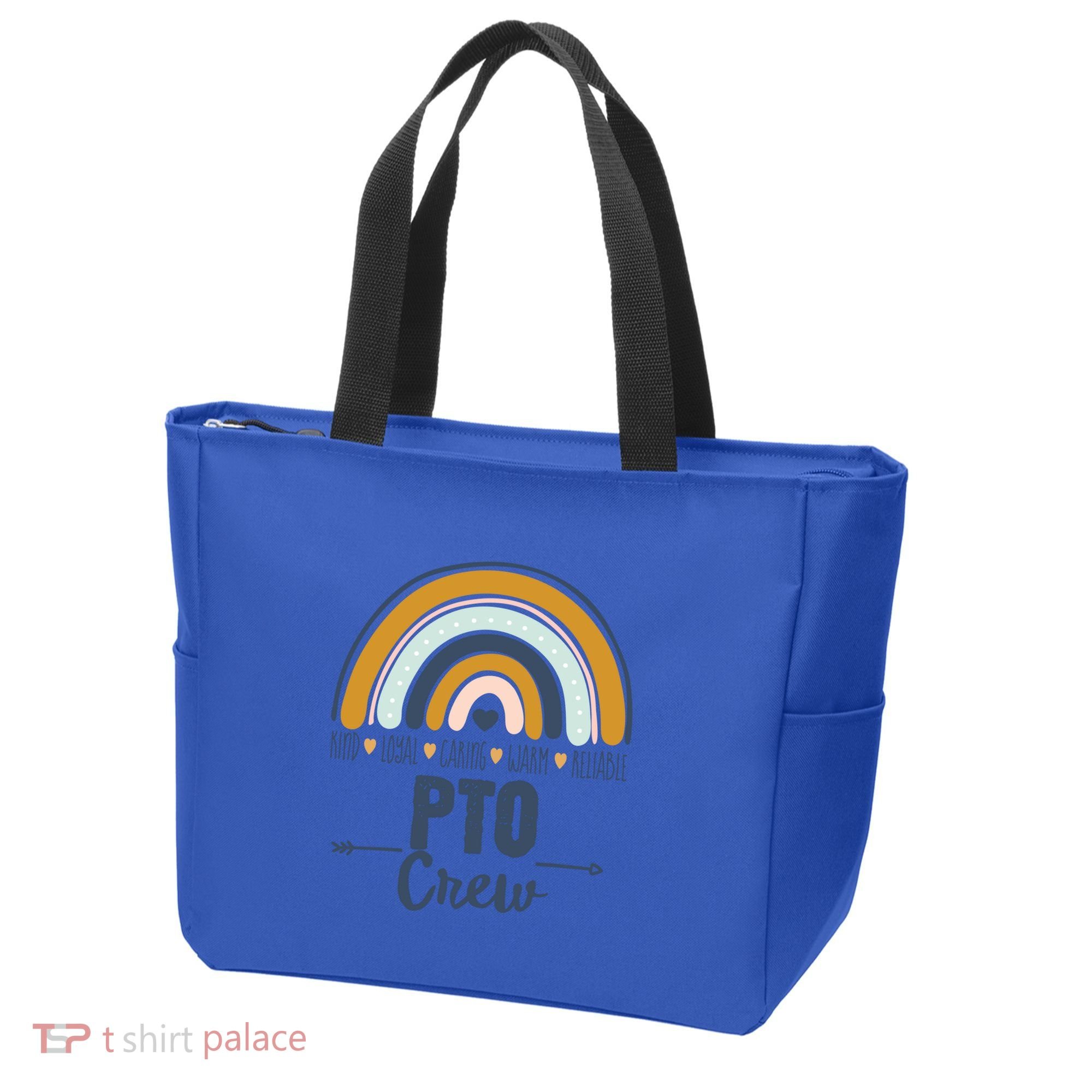 Pto Crew Parent School Volunteer Board Mom Parent Teacher Gift Tote Bag
